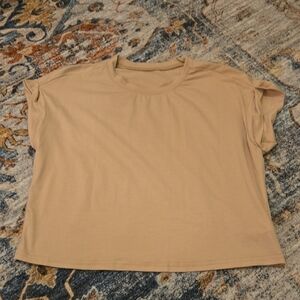 Casual Tan Women's Top